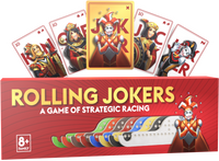 Thumbnail for Rolling Jokers Board Game - Fun, Strategic Marbles & Cards Game for 2-8 Players
