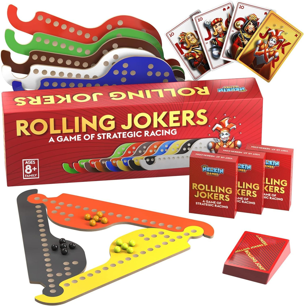 Rolling Jokers Board Game (Retail Carton)