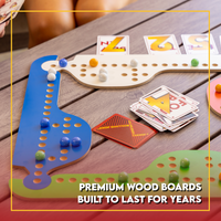 Thumbnail for Rolling Jokers Board Game - Fun, Strategic Marbles & Cards Game for 2-8 Players